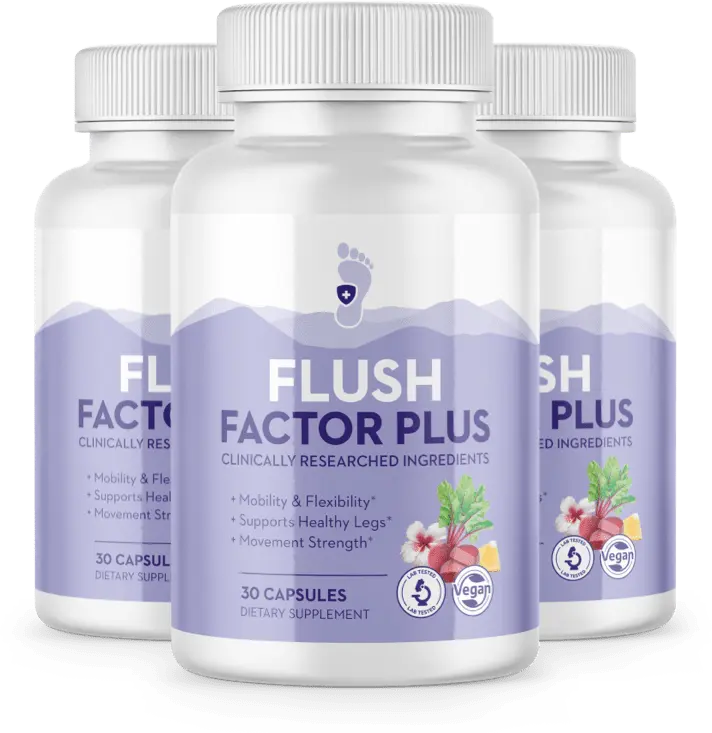 flushfactor plus 3 bottles